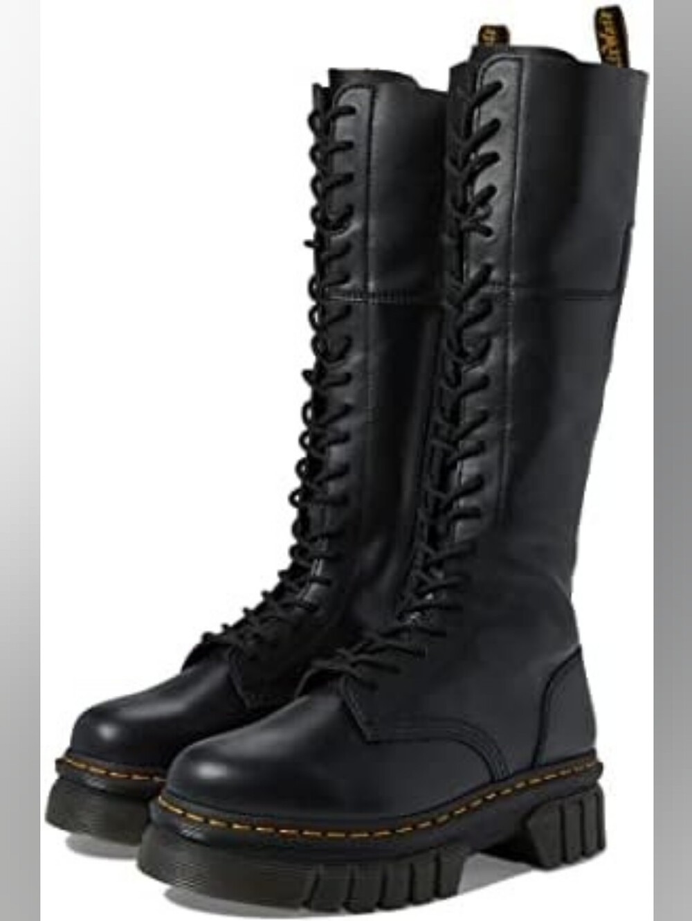 Dr. Martens Audrick 201 Leather Knee-High Platform Boot
